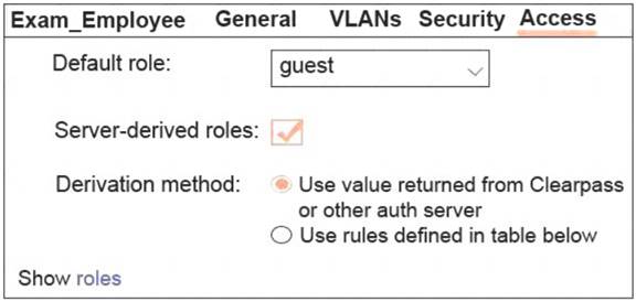 HPE6-A70 dumps exhibit